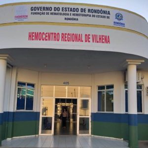 Hemocentro informa estoque baixo e chama população para doar sangue em Vilhena