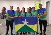Atletas de Nova Conquista representam RO no JEBS em Recife