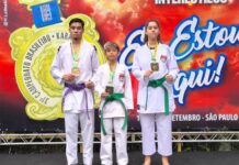 Atletas de Corumbiara conquistam medalhas no 31º Campeonato Brasileiro Interestilos de Karate em SP