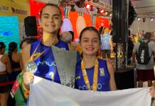 VILHENA: irmãs conquistam medalhas no vôlei de praia do JEBS em Recife