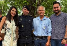 Batalhão da Polícia Militar inaugura projeto de recuperação de nascente e reflorestamento em Cacoal