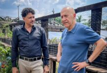 Confúcio Moura visita Centro de Recuperação Nova Aliança e comprova benefícios das placas solar