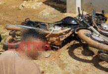 Dupla é presa após perseguição policial em Vilhena; arma e motocicleta furtada são apreendidas