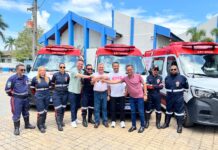 Deputado Lúcio Mosquini entrega novas ambulâncias ao SAMU e reforça saúde pública em Ji-Paraná