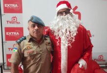 Tradição em Vilhena, bombeiros promovem campanha de Natal com o popular “Papai Noel” e recebem cartinhas até 12 de dezembro