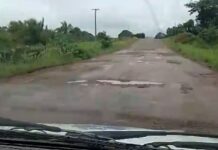 VÍDEO: motoristas denunciam condições precárias da RO-491 que liga São Felipe e Parecis