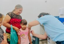 CAMPANHA: mais de mil pessoas são imunizadas contra a gripe em Vilhena