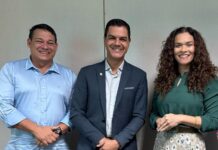 Deputado Cássio Gois e vereador Jander Rocha firmam parceria com primeira-dama de RO para impulsionar avanços sociais em Vilhena