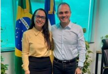 Deputada Rosangela Donadon e vice-governador Sérgio Gonçalves discutem projetos para o desenvolvimento do Cone Sul