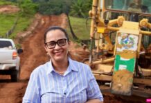 Deputada Rosangela Donadon intervém e garante construção de ponte com tubos armcos sobre o rio Taboca na rodovia 495