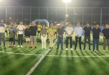 Deputado Coronel Chrisóstomo participa de final da Copa da Liga Municipal e reforça investimentos em Pimenta Bueno