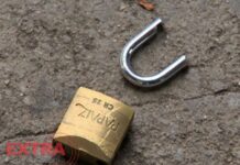 Ladrão arromba porta de mercado, leva alimentos, cigarros e produtos de higiene