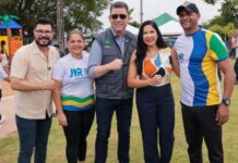 Deputada federal Cristiane Lopes e governador Marcos Rocha entregam nova Praça do Abobrão em Porto Velho