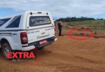 Homem é encontrado morto com tiro na cabeça na zona rural de Vilhena