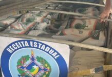 Auditores fiscais apreendem 50 toneladas de farinha de trigo com nota irregular em Vilhena; segunda carga retida na semana por irregularidades fiscais