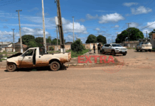 Colisão entre veículos é registrada no bairro Bodanese em Vilhena; veja fotos e vídeo