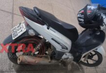 Homem embriagado cai de moto e condutor sem CNH tenta alterar cena do acidente em Vilhena