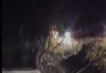 VÍDEOS: Carro capota após colisão na BR-435 entre Vilhena e Colorado