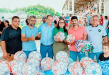 Deputado Luizinho Goebel apoia a final do “Barrão” em Colorado