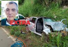 Vítima de acidente entre três veículos na BR-435 não resiste e morre no hospital em Colorado