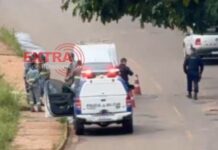 PM age em denúncia de furto de fios de cobre no bairro Jardim Universitário em Vilhena; veja vídeo