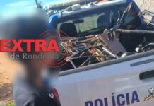 Polícia flagra desmanche clandestino de bicicletas elétricas furtadas e apreende menores em Vilhena