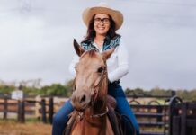 Deputada Rosangela Donadon dá início ao 1º Circuito de Rodeios do Cone Sul