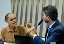 Marina Silva grita, aponta dedo e abandona Comissão do Senado