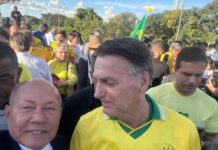 Coronel Chrisóstomo participa de ato em Brasília em defesa da anistia para presos do 8 de janeiro