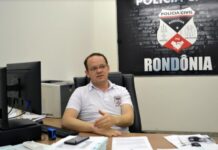 Delegado Fábio Campos assume Diretoria da Polícia Civil do Interior e deixa comando regional em Vilhena