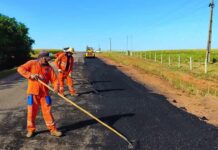 CONE SUL: Rodovia-370 passa por infraestrutura asfáltica saindo de Pimenteiras do Oeste e chegando a Corumbiara