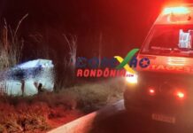 Homem de 60 anos morre em grave acidente na BR-364 próximo a Pimenta Bueno; vítima possivelmente residia em Vilhena