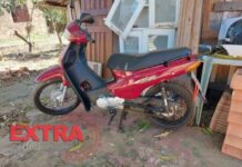 PM recupera motocicleta com registro de furto no bairro 5º BEC em Vilhena