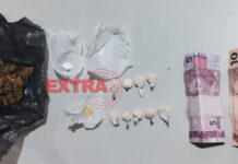 Patrulha Reforço detém casal por tráfico de drogas no bairro Ipanema em Vilhena