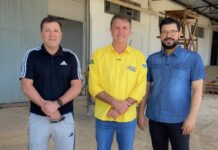 Luizinho Goebel acompanha obra que viabilizará instalação da Clínica Escola do Autismo em Vilhena