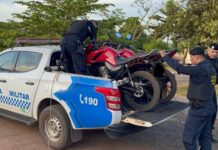 Operação conjunta coíbe “rolês do grau” e apreende drogas e munição em Cacoal