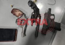 Mulher é sequestrada, amarrada e ameaçada por facção criminosa em Cerejeiras; PM apreende armas e dinheiro