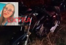 VÍDEO: Mulher que estava em garupa de moto morre após acidente na BR-435 próximo a Cerejeiras