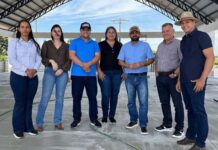 Deputado Laerte Gomes visita Chupinguaia e acompanha de perto obras no distrito de Novo Plano