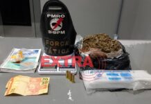 Força Tática apreende drogas, munições e prende suspeitos ligados a facção criminosa em Cerejeiras