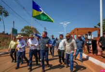 CORUMBIARA: Governador Marcos Rocha entrega 84 km de asfalto na RO 370 e destaca: “obra para ficar na história”