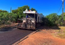 Pacote de obras do governo de RO atende municípios do Cone do Sul com asfaltamento nas vias urbanas e rodovias