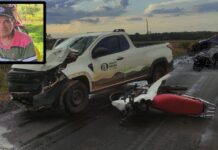 Acidente fatal tira a vida de motociclista na estrada entre Cerejeiras e Corumbiara