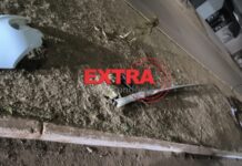 Motorista embriagado derruba poste, tenta fugir com ajuda de familiares e acaba preso em Vilhena