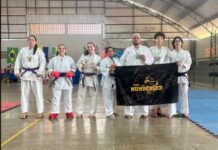 Equipe de Vilhena Team Mumberger brilha na I Copa PSKSC de Karatê em Cabixi e conquista 14 medalhas