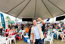 Cássio Gois prestigia 16ª “Festa da Linguiça” evento reuniu cerca de 20 mil pessoas em Cacoal