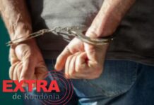 Homem agride esposa na frente do filho e é preso pela Polícia Militar em Vilhena