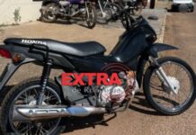 Motocicleta é furtada em frente a conjunto habitacional em Vilhena