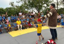 Deputado Coronel Chrisóstomo participa do “Dia de Brincar” em Porto Velho