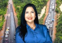 Deputada Cristiane Lopes celebra asfaltamento da BR-319 após quatro décadas de abandono